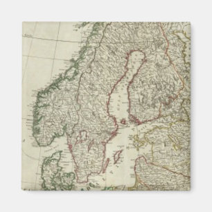Aimant L'Europe divisée en empires, royaumes