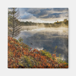 Aimant Lever de soleil sur la rivière Tahquamenon Parad