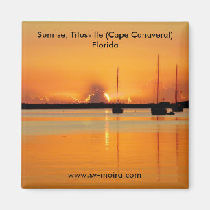 Aimant Lever de soleil, Titusville (Cap Canaveral) la