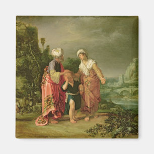 Aimant L'expulsion de Hagar, 1612