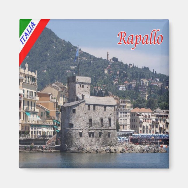 Aimant LGR114 RAPALLO, Catle, Ligurie Italie, Frigo (Devant)