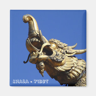 Aimant Lhassa, Tibet, Temple Jokhang (Aimant frigo)