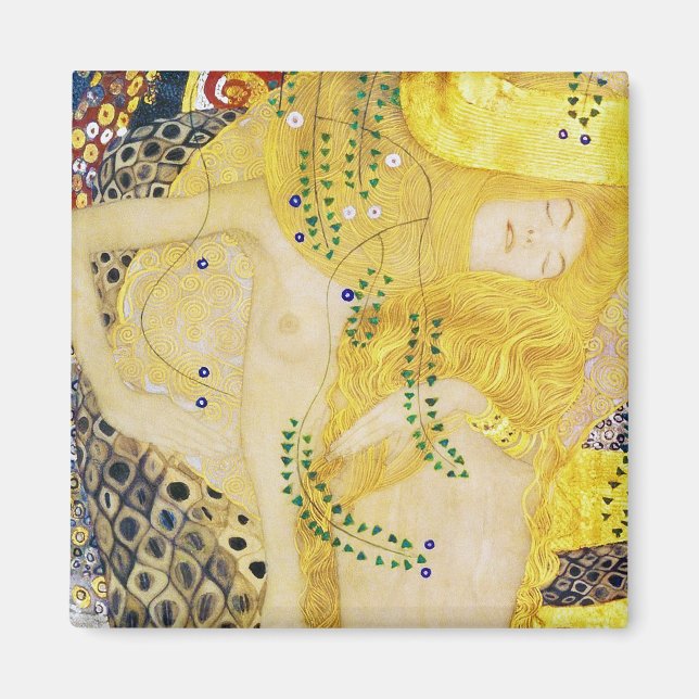 Aimant L'Hydra, Gustav Klimt (Devant)