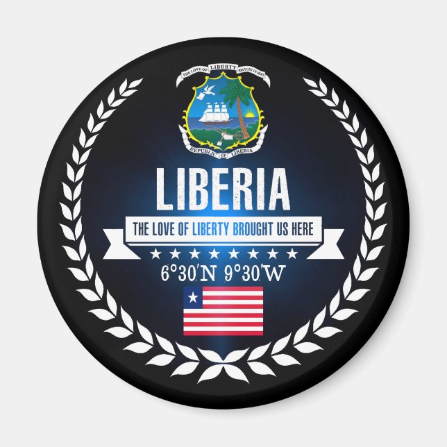 Aimant Libéria (Devant)