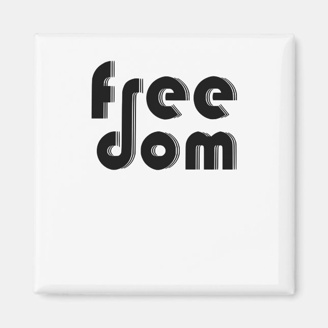 Aimant liberté (Devant)