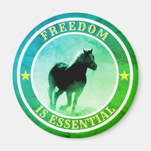Aimant Liberté (cheval)