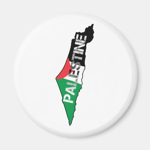 Aimant Libre Palestine Drapeau de la Palestine sur la car