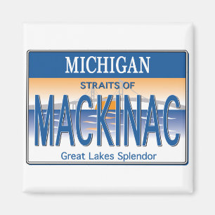 Aimant Licence Mackinac