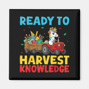 Aimant Licorne d'élevage de tracteur d'agriculteur de ret