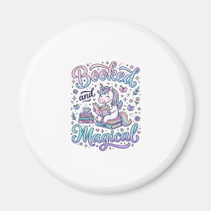 Aimant Licorne Réservée et Idée Cadeau Magique Typographi