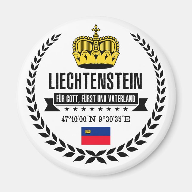Aimant Liechtenstein (Devant)