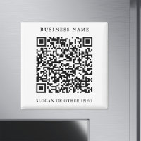Lien de site Web QR Code Noir & Blanc Entreprise 