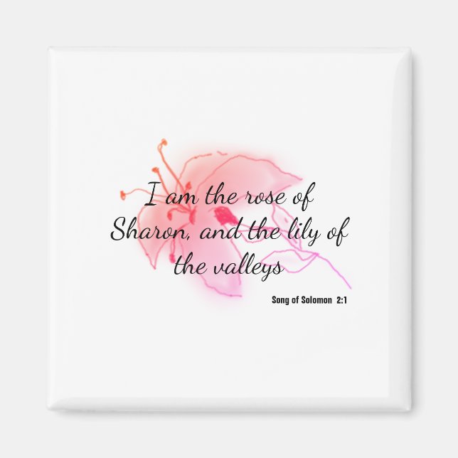 Aimant lièvre rose pâle (Devant)