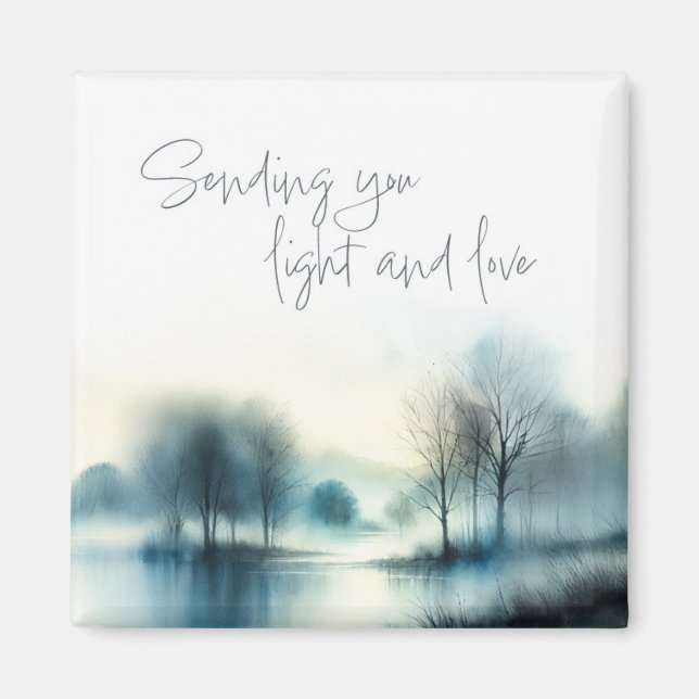 Aimant Light and love (Devant)