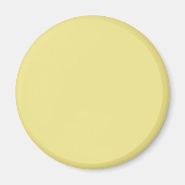 Aimant Light Khaki F0E68C - Option pour ajouter un nom (Devant)