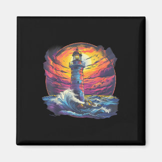 Aimant Lighthouse Sailing Sea Beach Boating Seaside House
