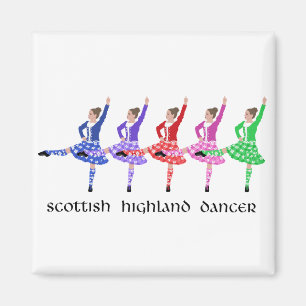Aimant Ligne de danse des Highlands écossais