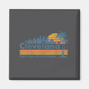 Aimant Ligne d'horizon de Cleveland drôle San Diego du Mi