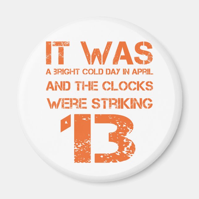 Aimant Ligne d'ouverture de 1984 (Devant)