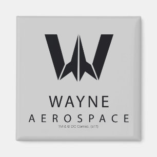 Aimant Ligue de Justice   Logo Wayne Aerospace