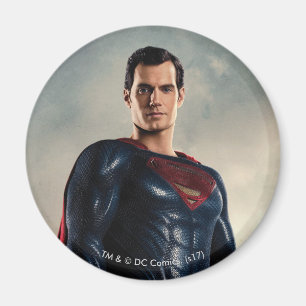 Aimant Ligue de Justice Superman Sur Le Champ De Batail