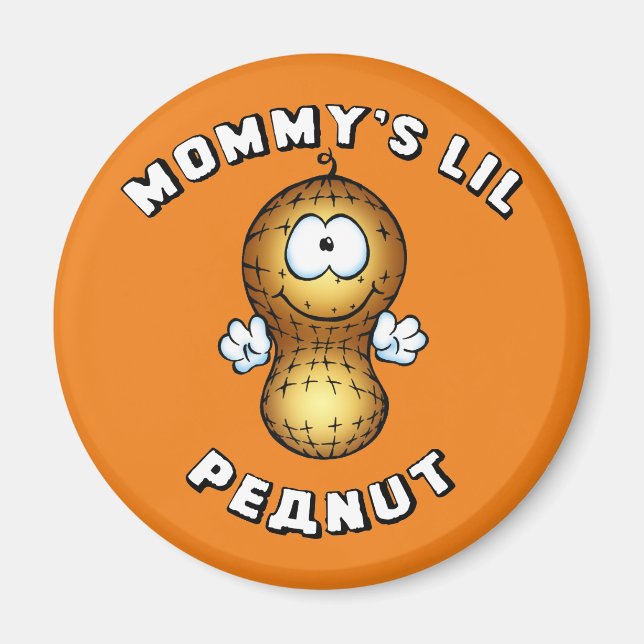 Aimant Lil Peanut de maman (Devant)