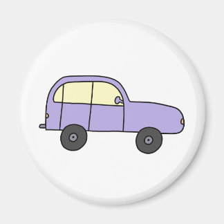 Aimant Lila Cartoon Auto