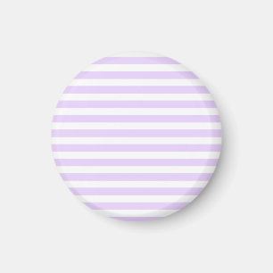 Aimant Lilac purple and white candy stripes