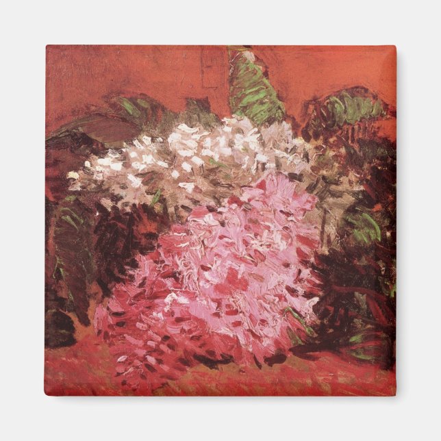 Aimant Lilacs roses par Vincent van Gogh, Fleur de la vie (Devant)