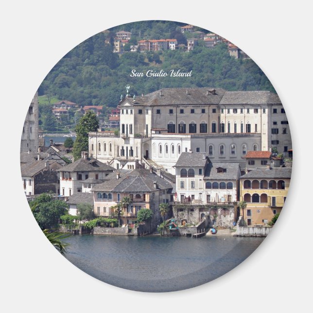 Aimant L'île de San Giulio (Isola San Giulio) (Devant)