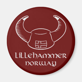 Aimant Lillehammer Norvège Viking Casquette