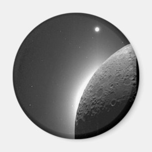 Aimant L'image magnifique de la NASA, la lune s'est