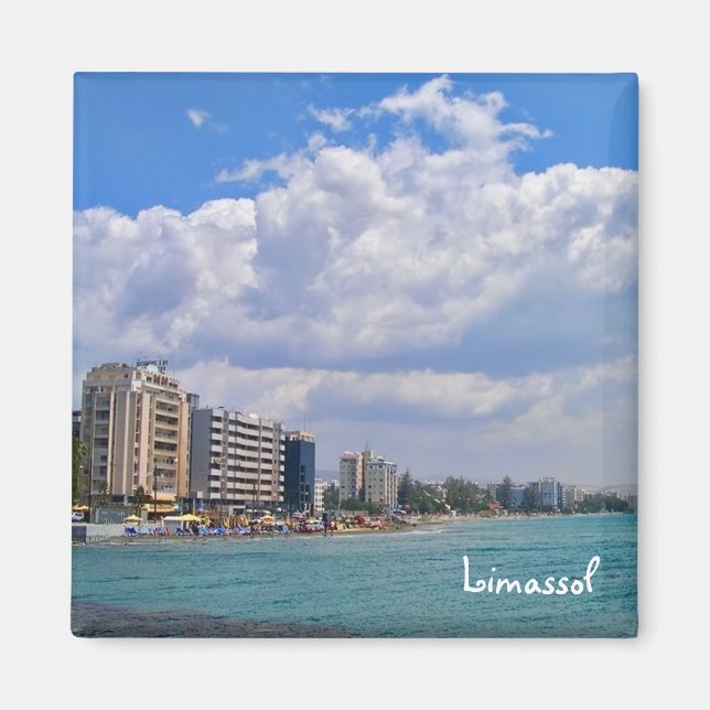 Aimant Limassol - ville célèbre au sud de Chypre (Devant)