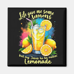 Aimant Limonade Bible La Vie M'a Donné Quelques Citrons J