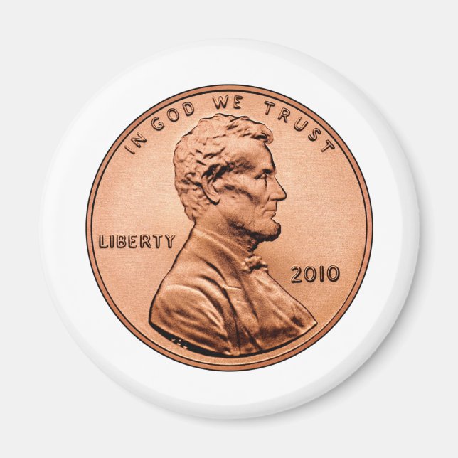 AIMANT LINCOL PENNY (Devant)