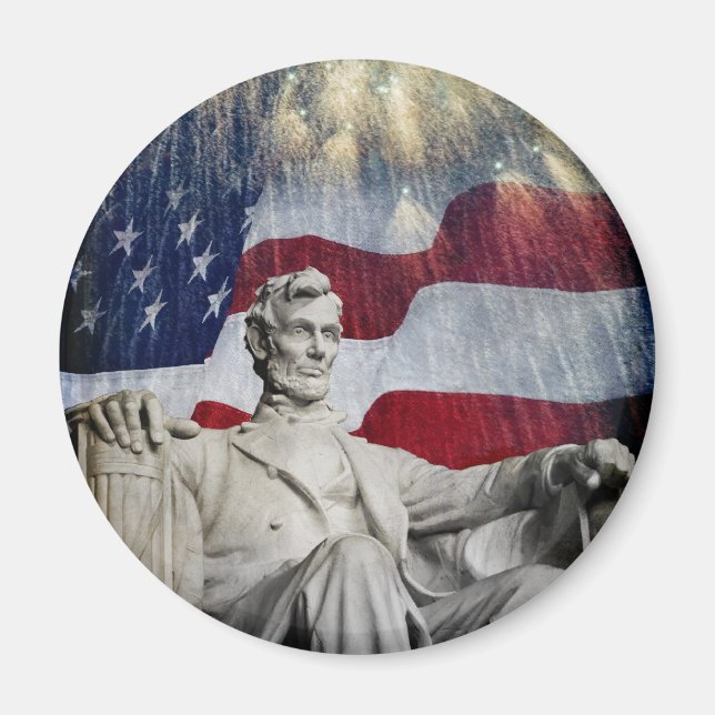 Aimant Lincoln et Fireworks (Devant)