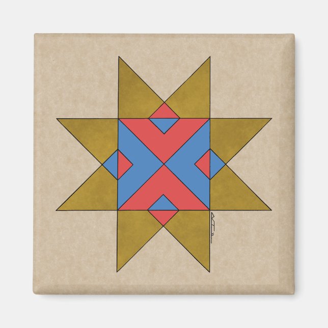 Aimant Lincolnshire Auseklis Witch Mark (Devant)