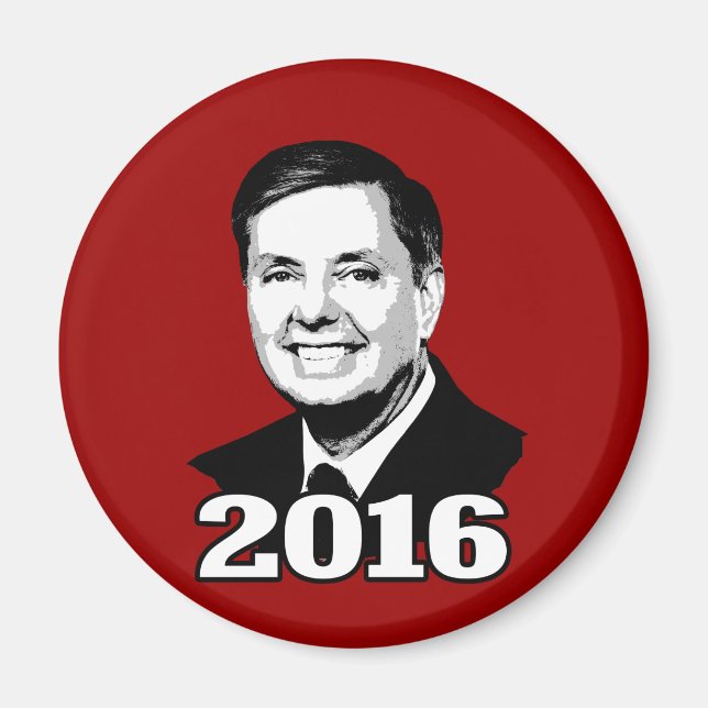 AIMANT LINDSEY GRAHAM 2016 CANDIDAT (Devant)