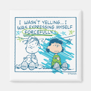 Aimant Linus & Lucy "Je ne hurlais pas..."