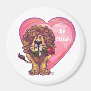 Aimant Lion Saint Valentin