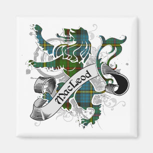 Aimant Lion Tartan de MacLeod