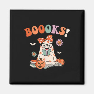 Aimant Lire plus Livres Éffrayant enseignant Cute Hallowe