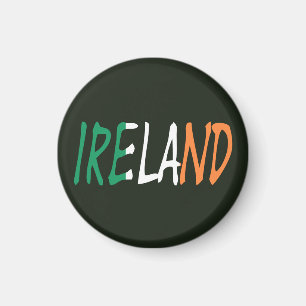 Aimant L'Irlande superposée à la machine irlandaise Fla