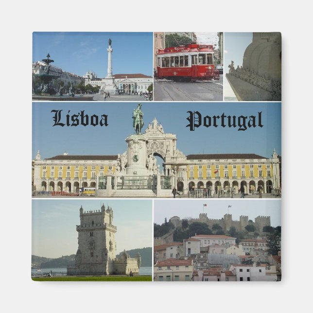 Aimant Lisbao, Lisboa, Portugal (Devant)