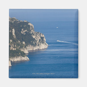 Aimant L'Italie, Ravello, Palazzo Sasso, vue élevée de