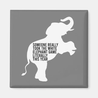 Aimant Littéralement le moins drôle de cadeau d'éléphant 
