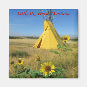 Aimant Little Big Horn Montana d'aimant de souvenir de