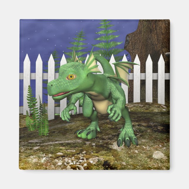 Aimant Little Dragon (Devant)