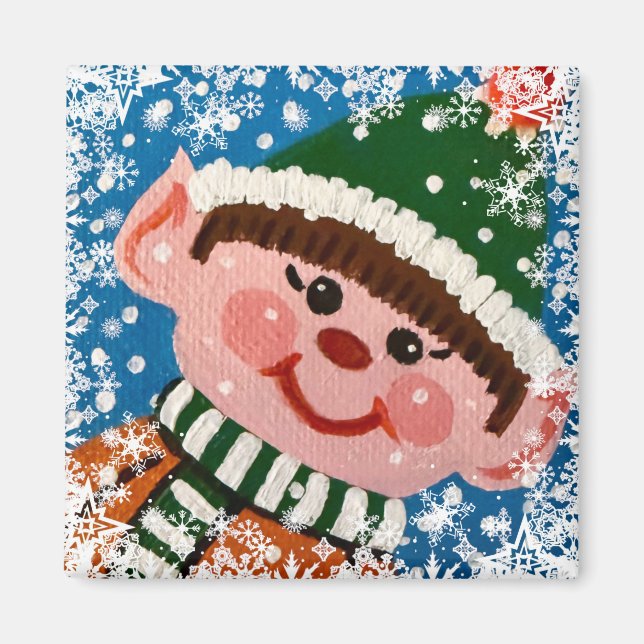 Aimant Little Elf  (Devant)