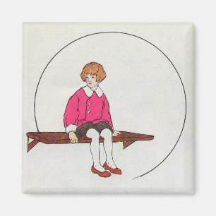 Aimant Little Jack Jelf, mère Goose Nursery Rhyme